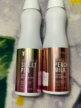 Pink Zebra Body Lotion Spray